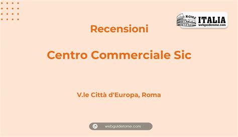 Recensioni di Centro Commerciale di Ponte a Ema. (Centro .